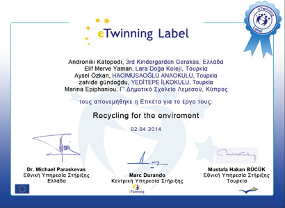��������� eTwinning 2013-2014